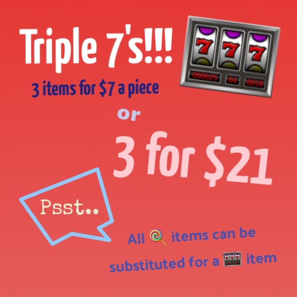Other Savings Carnival Games Triple 7s Poshmark